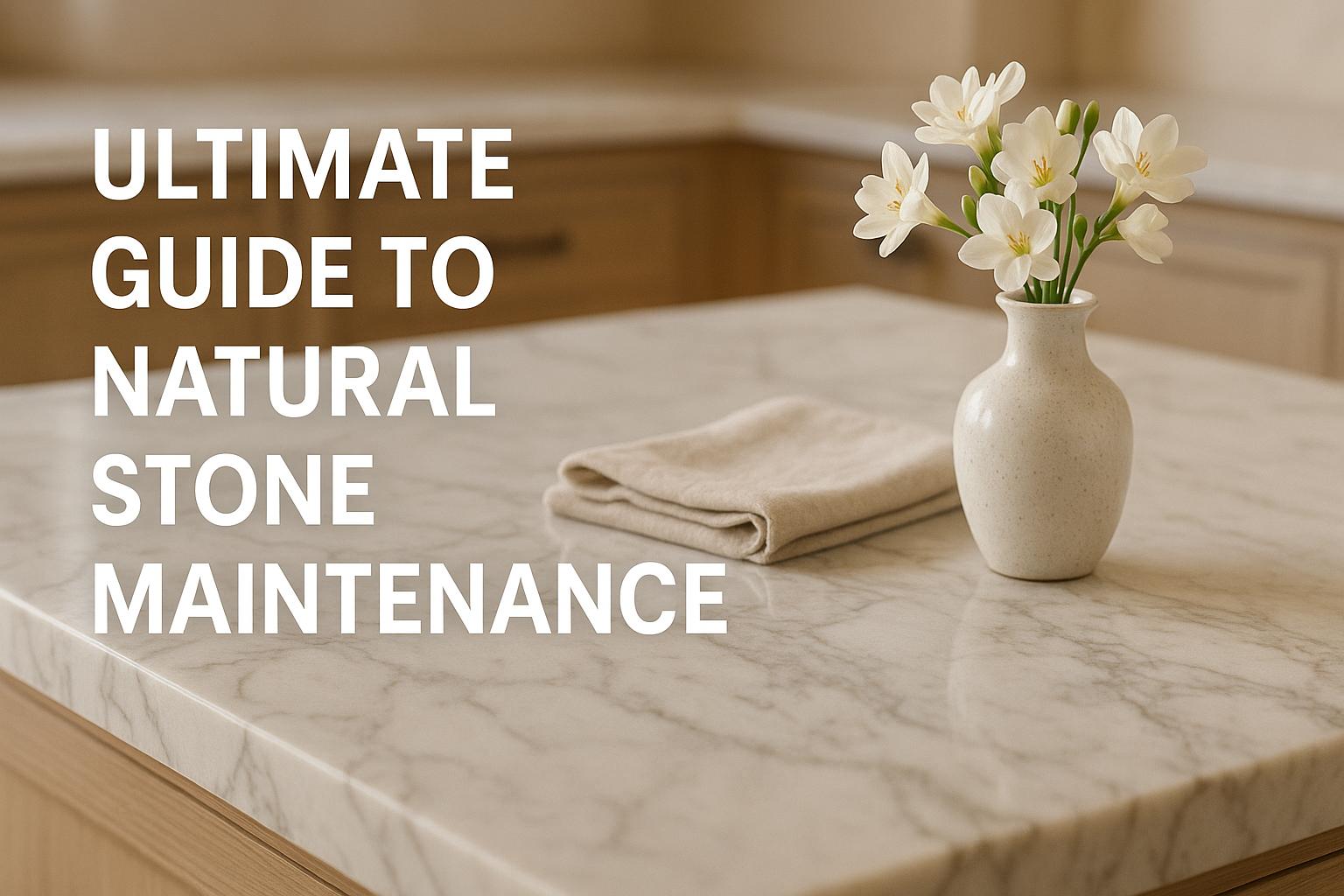 Ultimate Guide to Natural Stone Maintenance