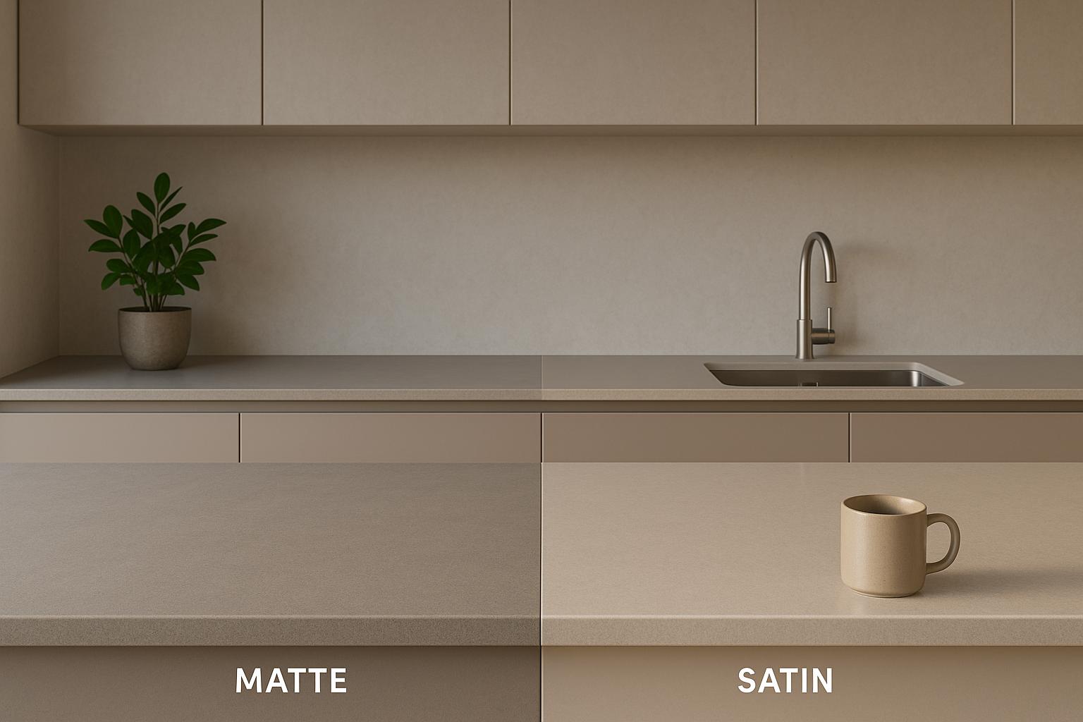 Matte vs. Satin Stone Finishes: Key Differences