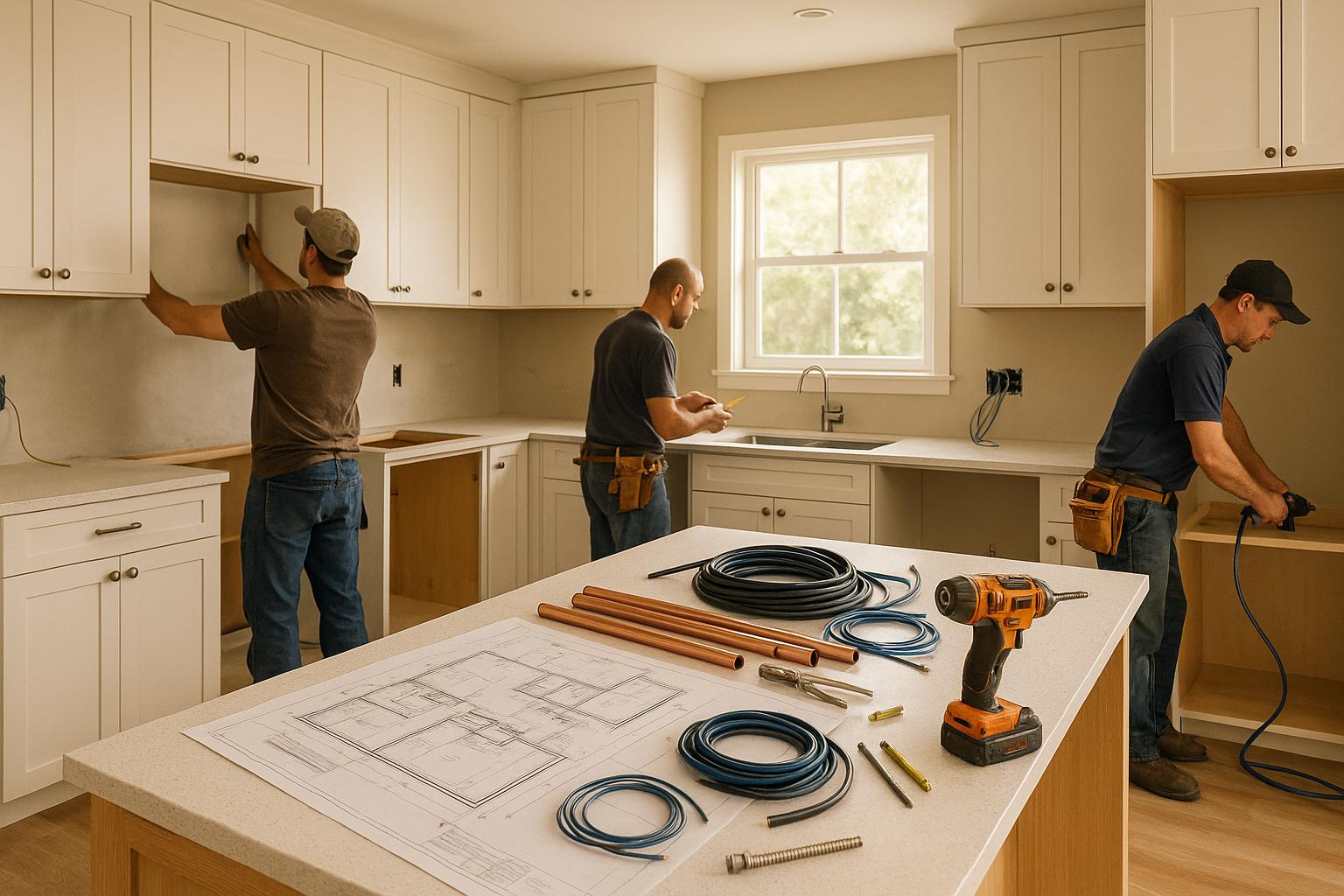 Schedule Trades & Timeline for Kitchen Renovation